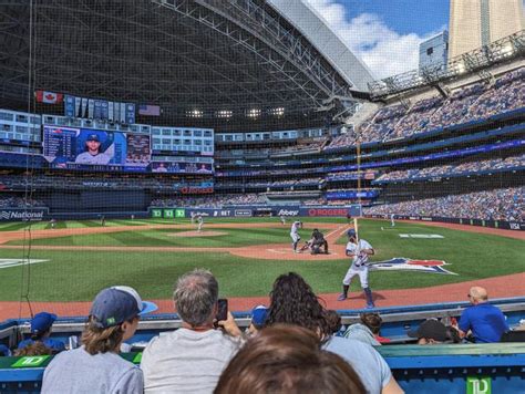 Rogers Centre Interactive Baseball Seating Chart Section 224br