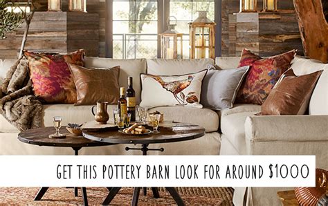 I also love pottery barn, but often find that i can't afford the pb price tags. Pottery Barn Knockoff - Fall Living Room on a Budget ...