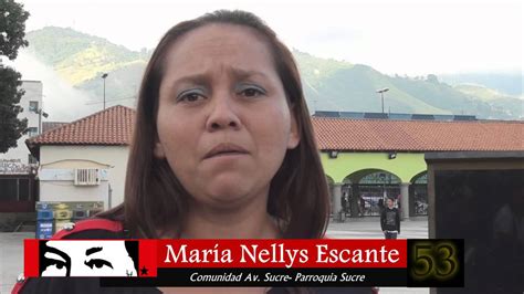María Nelly Escante Candidata N° 53 A Jefe De Circulo De Lucha Popular