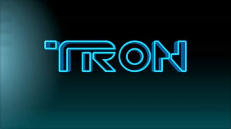 Tron Logo 60 Fps Youtube