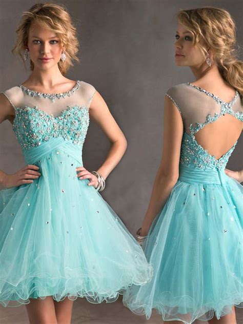 Find More Homecoming Dresses Information About Free Shipping A Line Above Knee Beading Scoop Cap