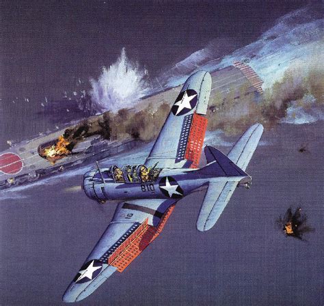 Battle Of Midway Painting Arsma