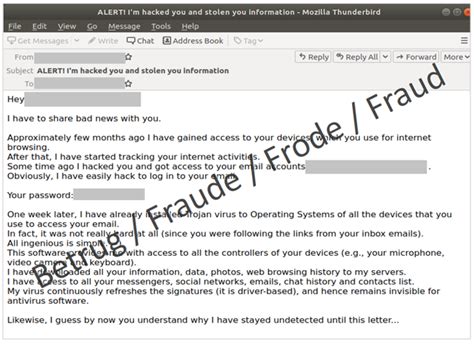 Week 15 New Variant Of Fake Sextortion Emails With Email Accounts And Social Media Accounts
