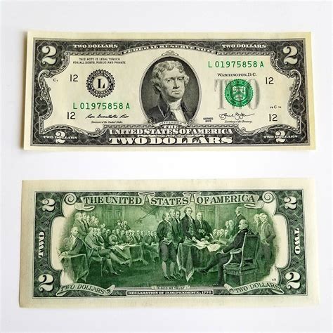 UNCIRCULATED US DOLLAR*SERIES OF $2 TWO DOLLAR BILL UNC | eBay