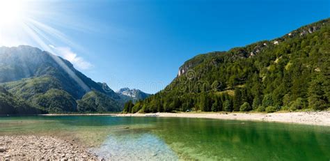 Lago Del Predil Friuli Italy Stock Photo Image Of Italy