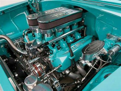 1956 Chevy With Trd Nascar Engine Nascar Engine V8 Engine Chevy