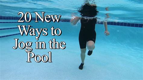Water Aerobics And Strengthening Exercise 20 New Ways To Jog In The