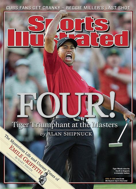 Tiger Woods 2005 Masters Sports Illustrated Cover Photograph By Sports