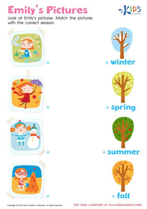 Four Seasons Worksheets Free Printable Seasons Of The Year Worksheets Pdf