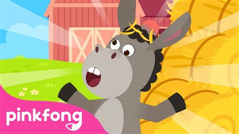 Hee Haw Hee Haw The Silly Donkey Song Farm Animals Songs Pinkfong
