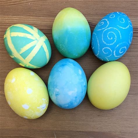 Coloured Easter Eggs Jandj Crafts