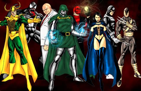 Marvel Villains Colors By Chandarwilson On Deviantart