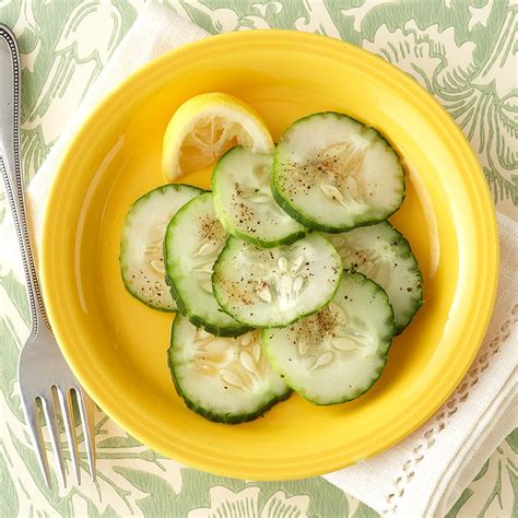 Lemon Pepper Cucumbers Recipe Eatingwell