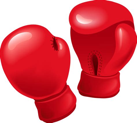 Red Boxing Gloves Png Transparent Background Free Download 32985