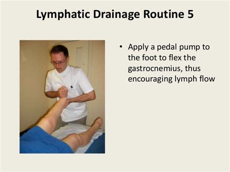 Lymphatic Drainage Technique