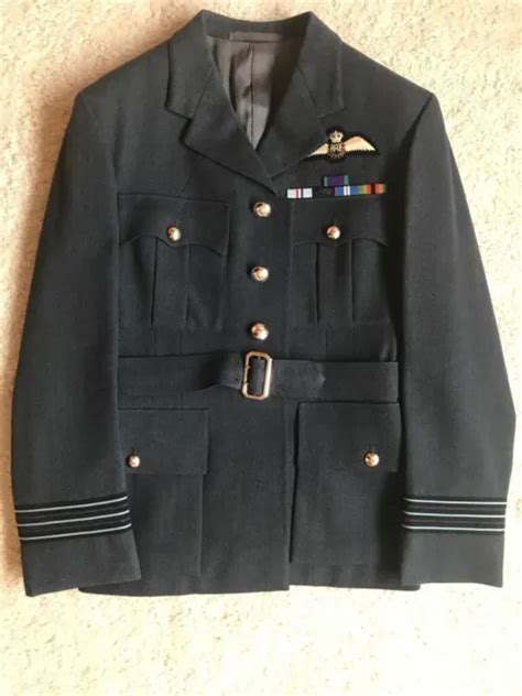 Raf Officers No 1 Uniform Complete Jacket And Trousers Tailored £
