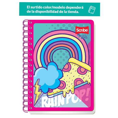 Cuaderno Francés Scribe Twinkle Raya 100 Hojas Delsol