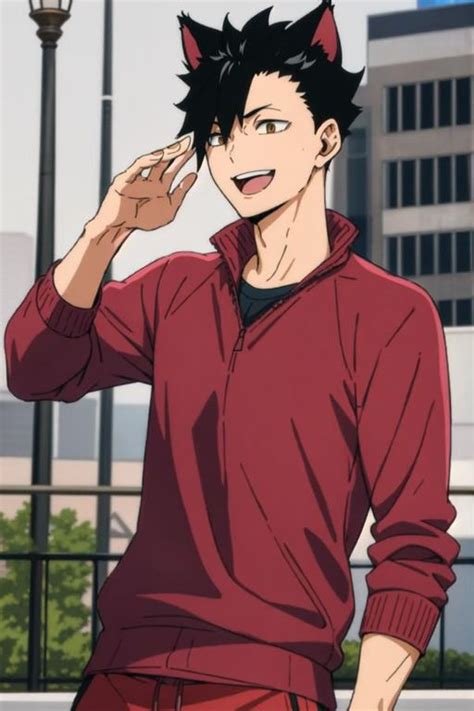 Kuroo Tetsuro Multiple Outfitsanime Style Aieasypic