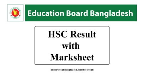 Hsc Result 2023 With Marksheet All Education Boards