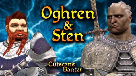 Oghren And Sten Complete Banter Dragon Age Origins Youtube