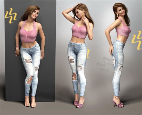 Iv Standing Pose Collection For Genesis Female S Daz D