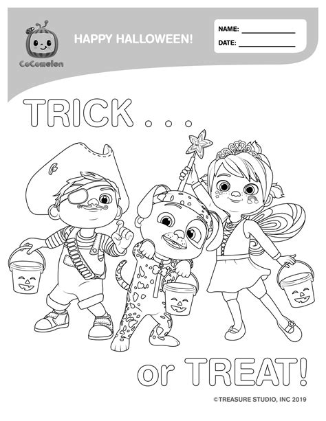 Cocomelon Coloring Page Cocomelon Coloring Pages Characters