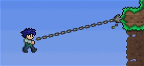 There, there is a tab you can open where you can equip pets and light pets and grappling hooks and stuff. Grappling Hook - Terraria Wiki