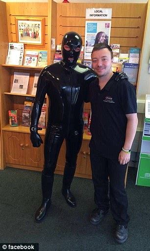Gimp Man Of Essex Rubber Fetishist Dresses In Gimp Suit Around Town To Raise Money For