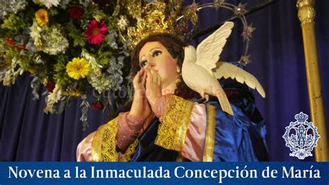 Noveno Dia Del Novenario En Honor De La Inmaculada Concepcion De Maria