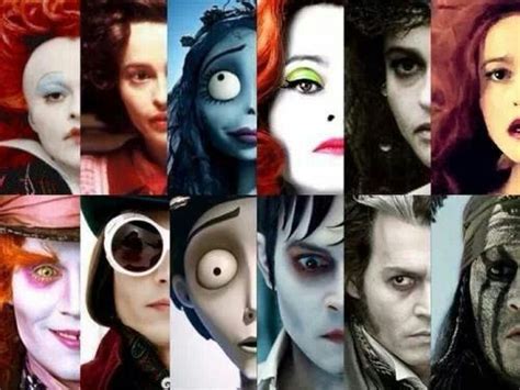 Johnny And Helena Tim Burton Movie Helena Bonham Carter Tim Burton