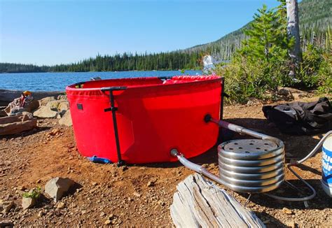Nomad Portable Hot Tub The Awesomer