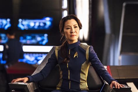 Star Trek Discovery Michelle Yeoh On Playing Uss Shenzhous Captain