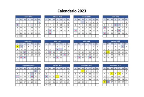 Calendario Laboral 2023 Festivos Y Puentes En Cada Comunidad