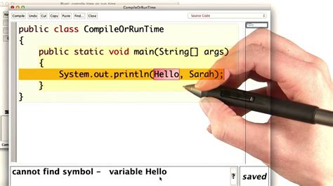 Compile Time And Runtime Errors Intro To Java Programming Youtube