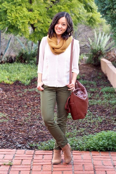 Tops To Go With Olive Green Trousers