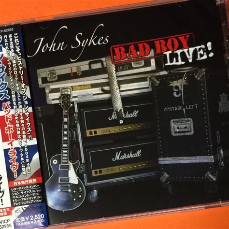 John Sykes Bad Boy Live Cd Photo Metal Kingdom