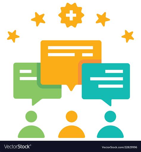 Effective Communication Flat Royalty Free Vector Image