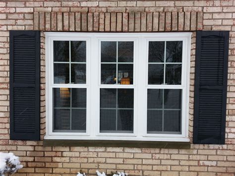 3 Double Hung Windows With Grids ⋆ Integrity Windows