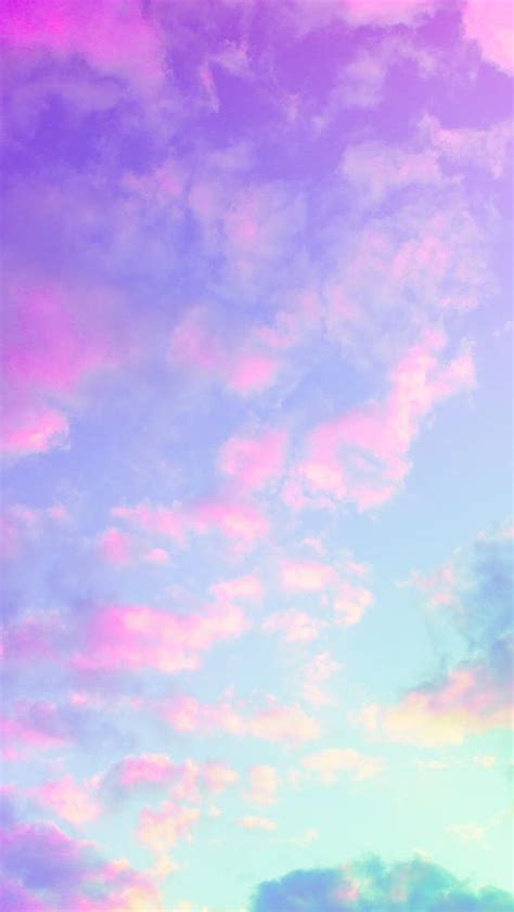 Pastel Cloud Background Portrait 640x1136 Download Hd Wallpaper