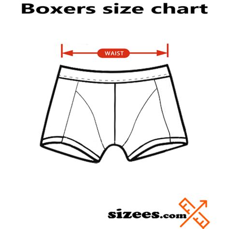 Boxer Shorts Size How To Measure Boxer Size Sizees