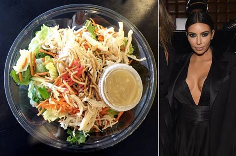 Kim Kardashian Ate This Salad Every Day For An Entire Year