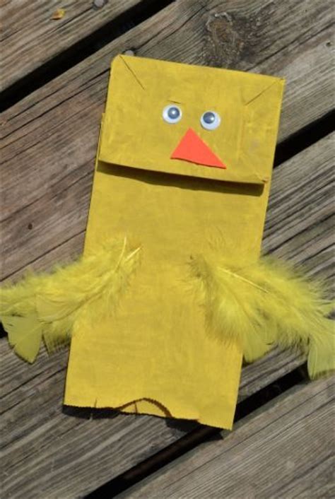 Farm Themed Brown Paper Bag Puppets For Preschool