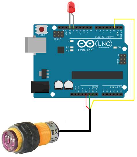 Proximity Sensor Arduino Wiring Diagram Wiring Diagram