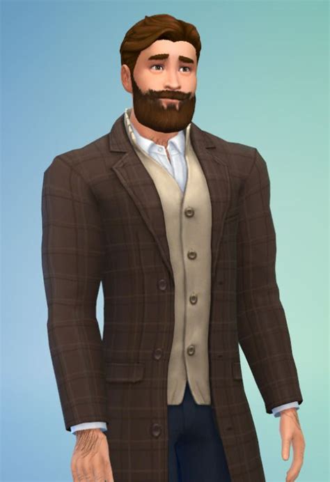 Castorsims Sims Sims 4 Full Beard
