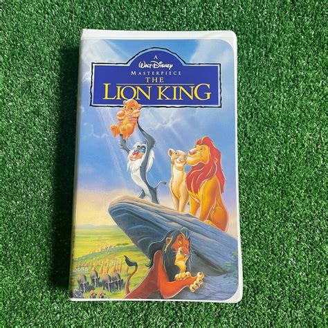 Vintage Disney Vhs Movie The Lion King Masterpiece Collection Sexiz Pix