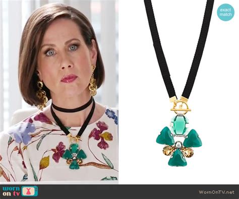 Wornontv Dianas Floral Blouse On Younger Miriam Shor Clothes And