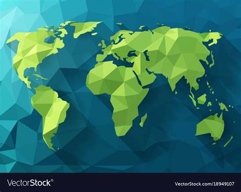 3d Model Low Poly World Map Vr Ar Low Poly Cgtrader Vrogue Co