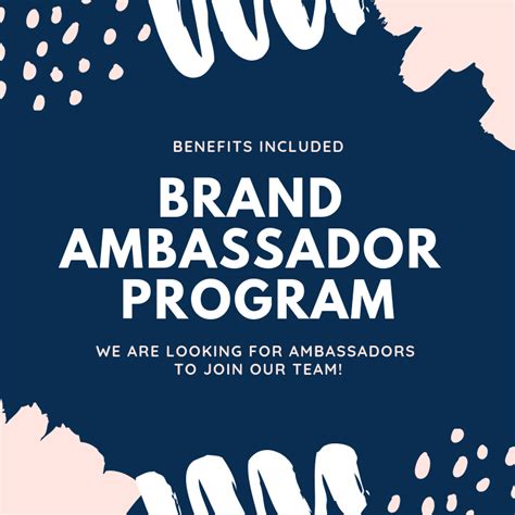 Brand Ambassador Program Brand Ambassador Program Brand Ambassador Ambassador