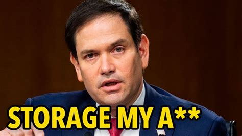 Marco Rubio Cant Tell Espionage From Storage Youtube