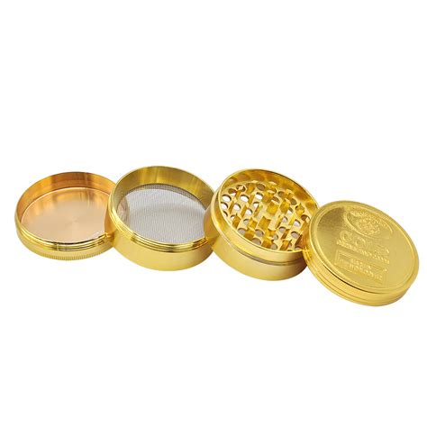 In this video, we grind/mill 4 cups of corn in about 3 minutes. 60mm Golden Herb Grinder 4 Pieces - wholesale golden grinder
